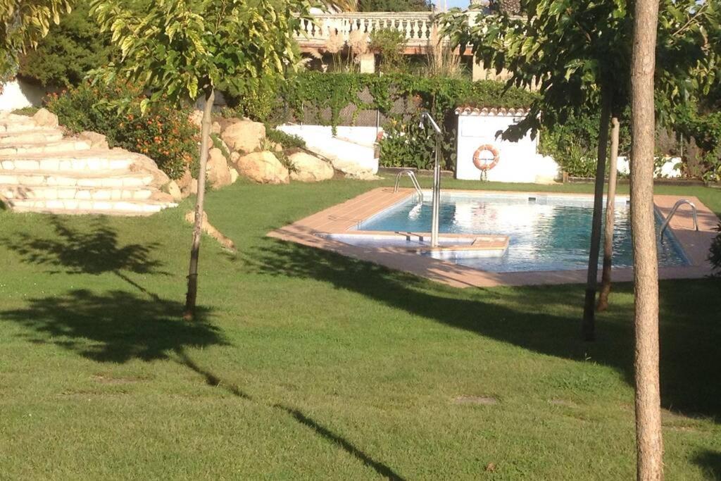 Casita blanca con fibra óptica y piscina cominutaria Vila Tossa de Mar Exterior foto