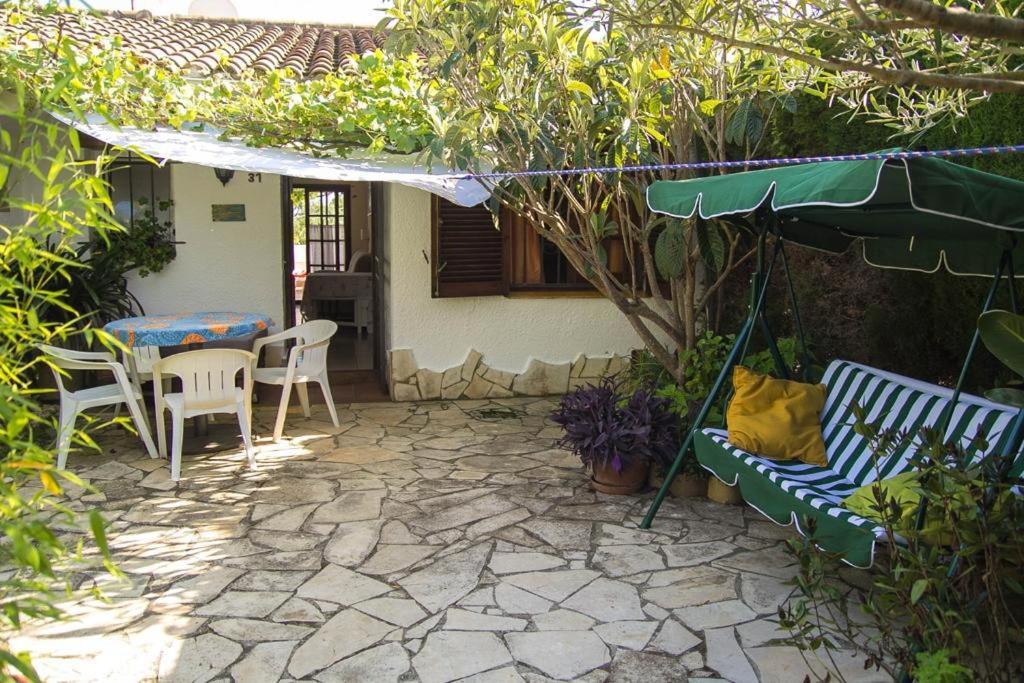Casita blanca con fibra óptica y piscina cominutaria Vila Tossa de Mar Exterior foto